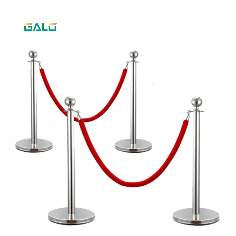 GALO высокое качество 1,5 м длинная витая подкладка Барьерная веревка, фланелевая стропа для приветственных колонн очередей, ограждения, стойки