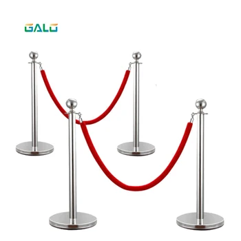 

Retractable sidewalk seat belt barrier custom warning station activity red carpet rope barrier hotel mall isolation