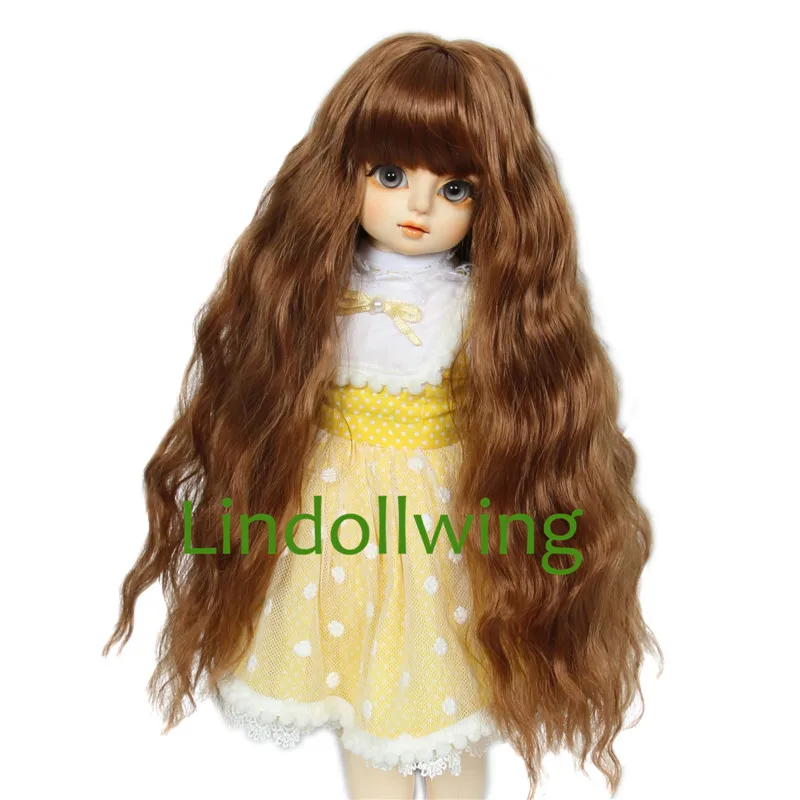 1/3 парик для шарнирной куклы Blyth Pullip Dal DD SD LUT Dollfie кукол 8-9 9-10 дюймов длинные