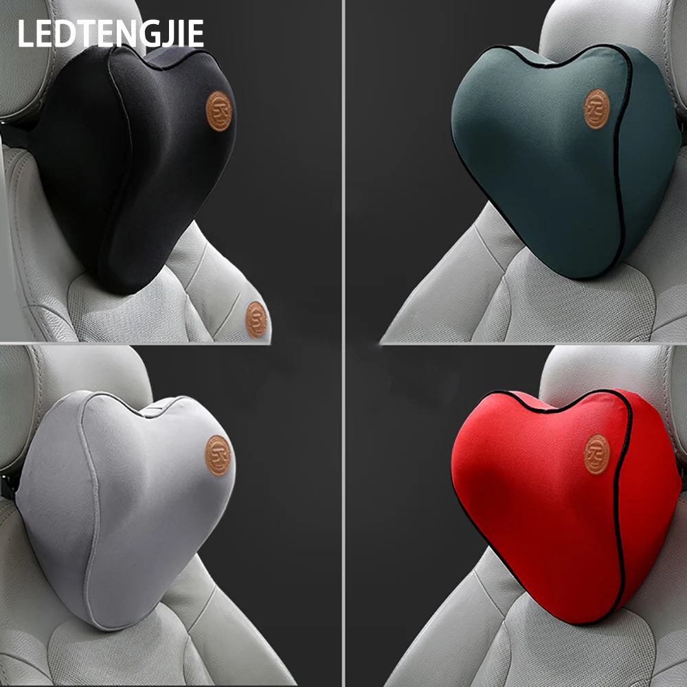 

LEDTENGJIE Car Headrest Neck Pillow New Car Memory Foam Neck Pillow Fashion Car Essential