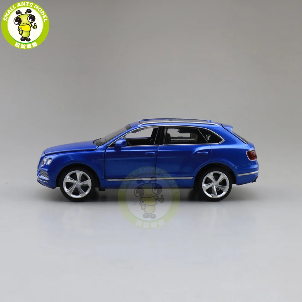 1/34 Bentley Bentayga SUV MSZ CAIPO литая металлическая Модель автомобиля игрушки для детей Детское звуковое освещение Вытяните назад Подарки