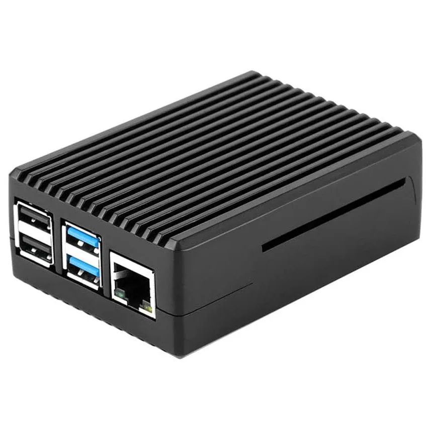 Чехол Raspberry Pi 4 из алюминиевого сплава с охлаждающей колонной Пассивный