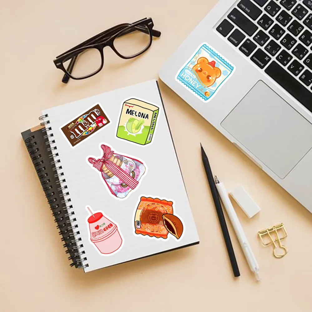 10/30/50Pcs Food Drink Milk Packaging Stickers Waterproof Phone Bike Wall Motorcycle Cool Car Sticker for Kids Toys Wholesale 10/30/50Pcs Food Drink Milk Packaging Stickers Waterproof Phone Bike Wall Motorcycle Cool Car Sticker for Kids Toys Wholesale