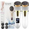 Electric Pedicure Tools Foot Care File Leg Heels Remove Hard Cracked Dead Skin  Remover Feet Clean Care Machine LED  display 1