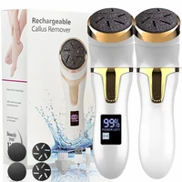 Electric Pedicure Tools Foot Care File Leg Heels Remove Hard Cracked Dead Skin  Remover Feet Clean Care Machine LED  display 1