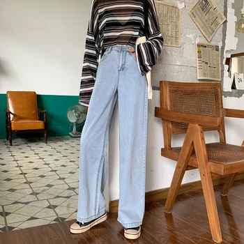 

ZOSOL Woman Casual Harem Jeans Streetwear Jeans