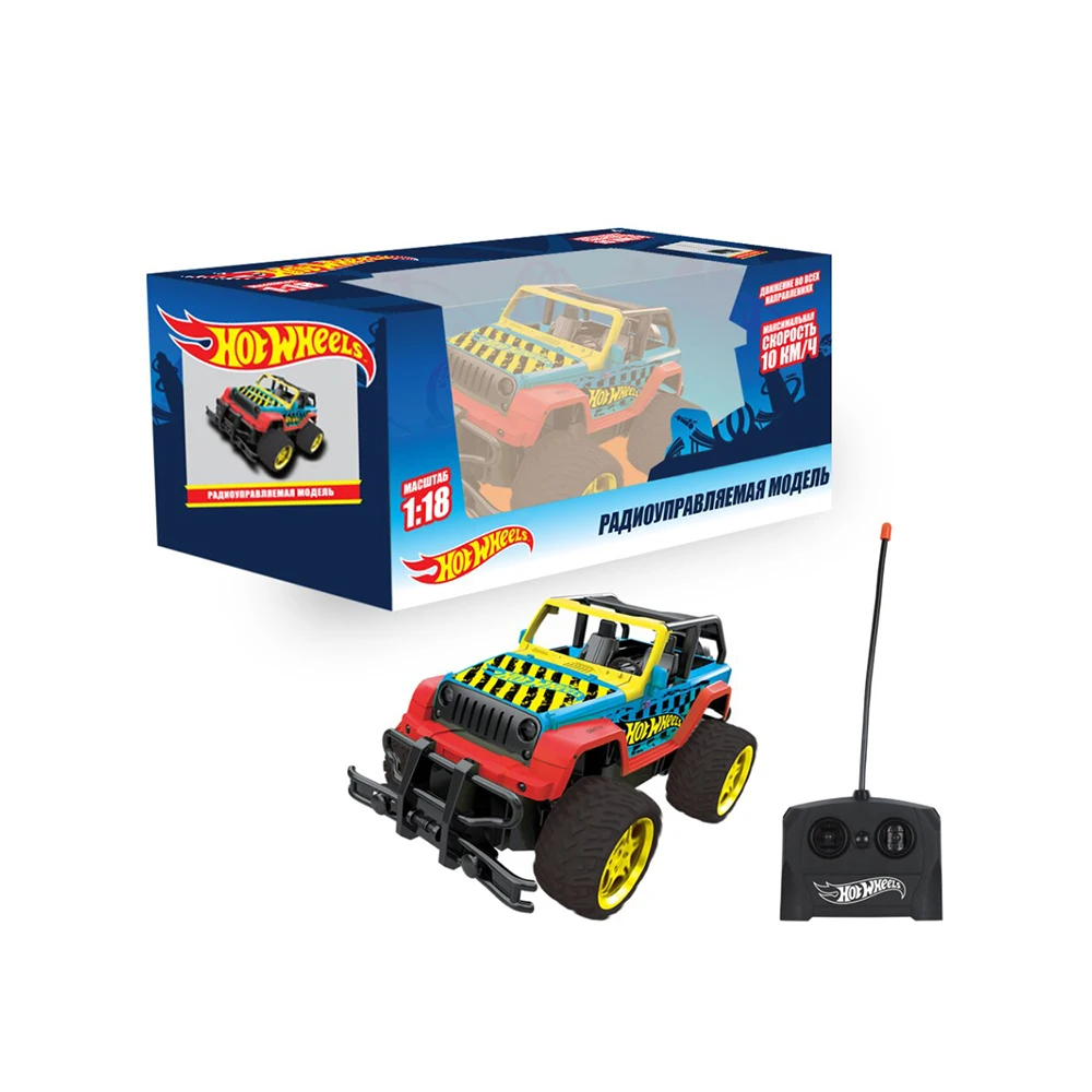 Машинка &quotHot Wheels" машинка на р/у масштаб 1:18 игрушки для мальчиков | Игрушки и