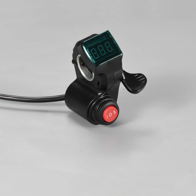 Finger accelerator with LCD
