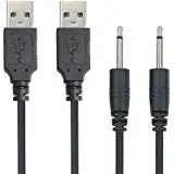 

ZK5 High quality Universal USB Charger charging Cable wire for headlamp rechargeable flashlight torch computer