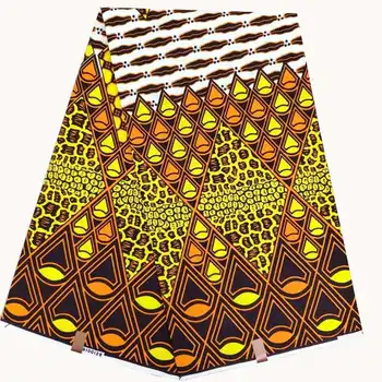 

african ankara material 6yards african clothes wax fabric african printed 100% cotton real soft wax fabric for women dress 0004