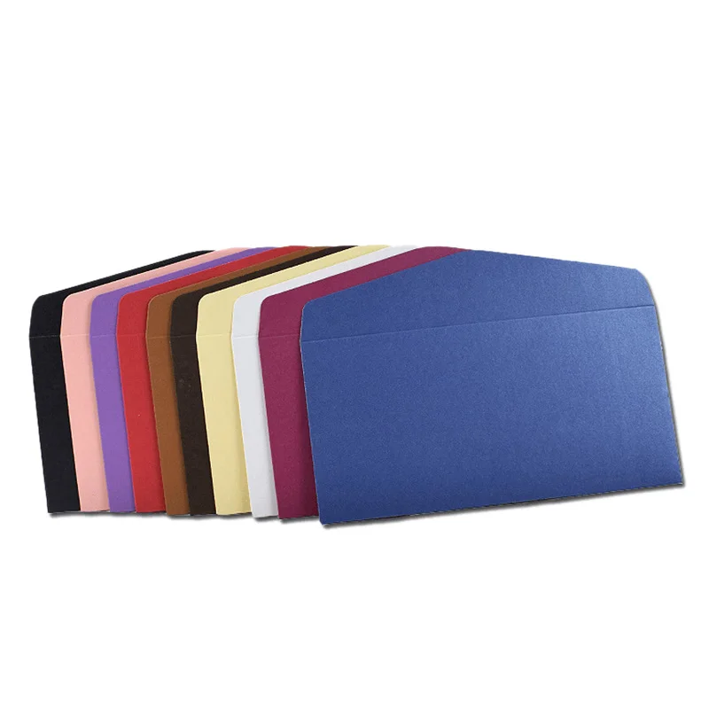 

11x22Cm 30Pcs Classical Kraft Envelopes European Retro Paper Envelope Blank Envelopes Office Supplier Stationery