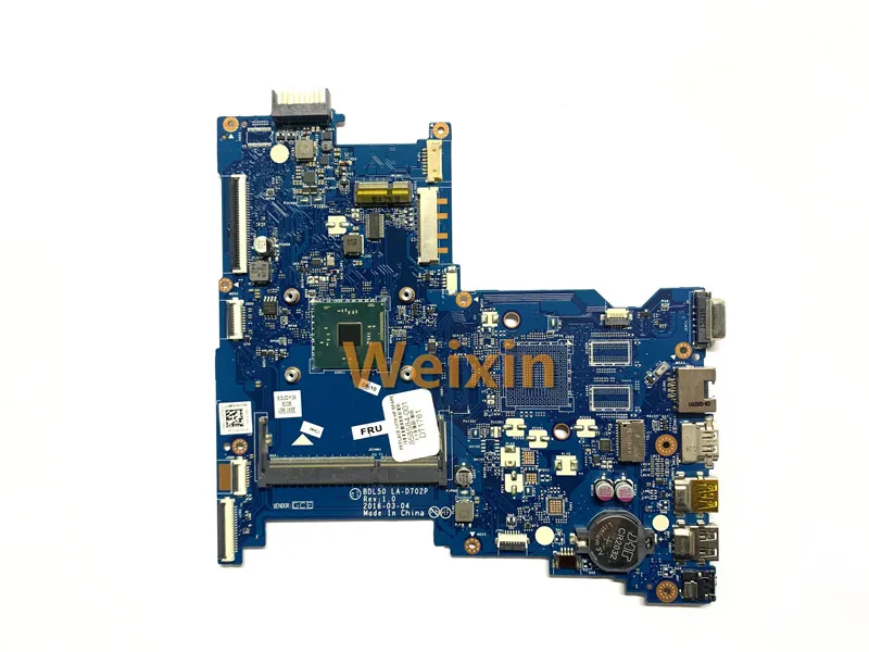 858584-601 858584-001 BDL50 LA-D702P UMA w N3710 для HP 250 256 G5 материнская плата ноутбука 100% рабочий |