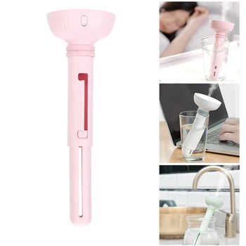 

Small Mushroom Retractable Humidifier Car Home Mute Atomizing Mini Humidifier Dropshipping SMJ