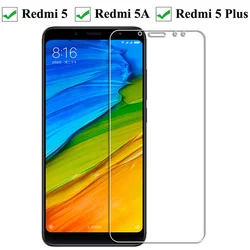 Premium Tempered Glass Screen Protector, Shatterproof Protection, Anti-Scratch, Bubble-Free Installation (For Redmi 5)