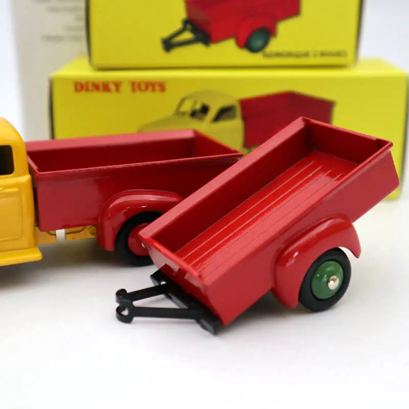 Набор атласа Dinky Toys 25S 25P Remorque 2 Roues Studebaker Camionnette Diecast модели автомобилей
