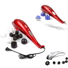 Электрический Дельфин-массажер всего тела Шиацу молоток плеча поясничного Акупрессура вибратор плеча талии палка боли