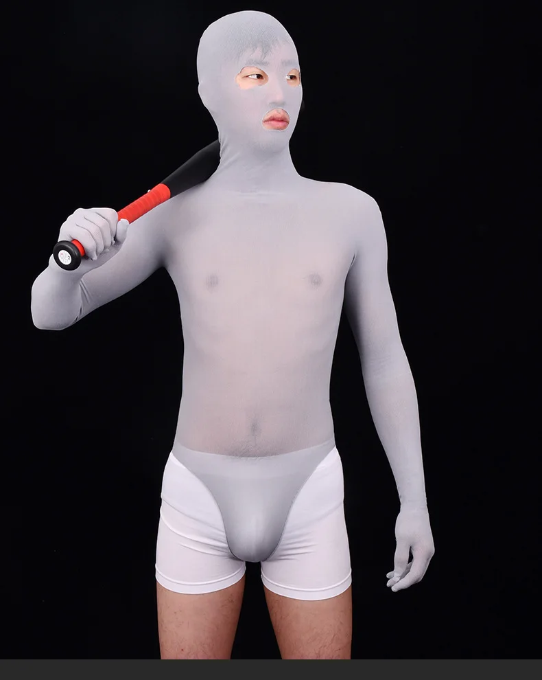 Ecoosexy Unisex 80d Seamless Five Fingers Long Sleeve Bodysuit Half Coat Zentai One Piece Tights Diy Any Cut Bodystocking Catsuit Leotard -Zentai shop online H87d3da1600ed4b039034a89e7217eb81m.jpg