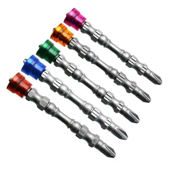 

5Pcs Set 65mm Magnetic Drill Screwdriver Bits S2 Steel Cross Head Screw Driver Screwdrivers Kit Double Headed Hand Tools Drills