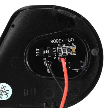 

Auto Rearview Mirror Light Car 2Pcs Exterior ABS+PC 18-LED 12V DC Left/Right