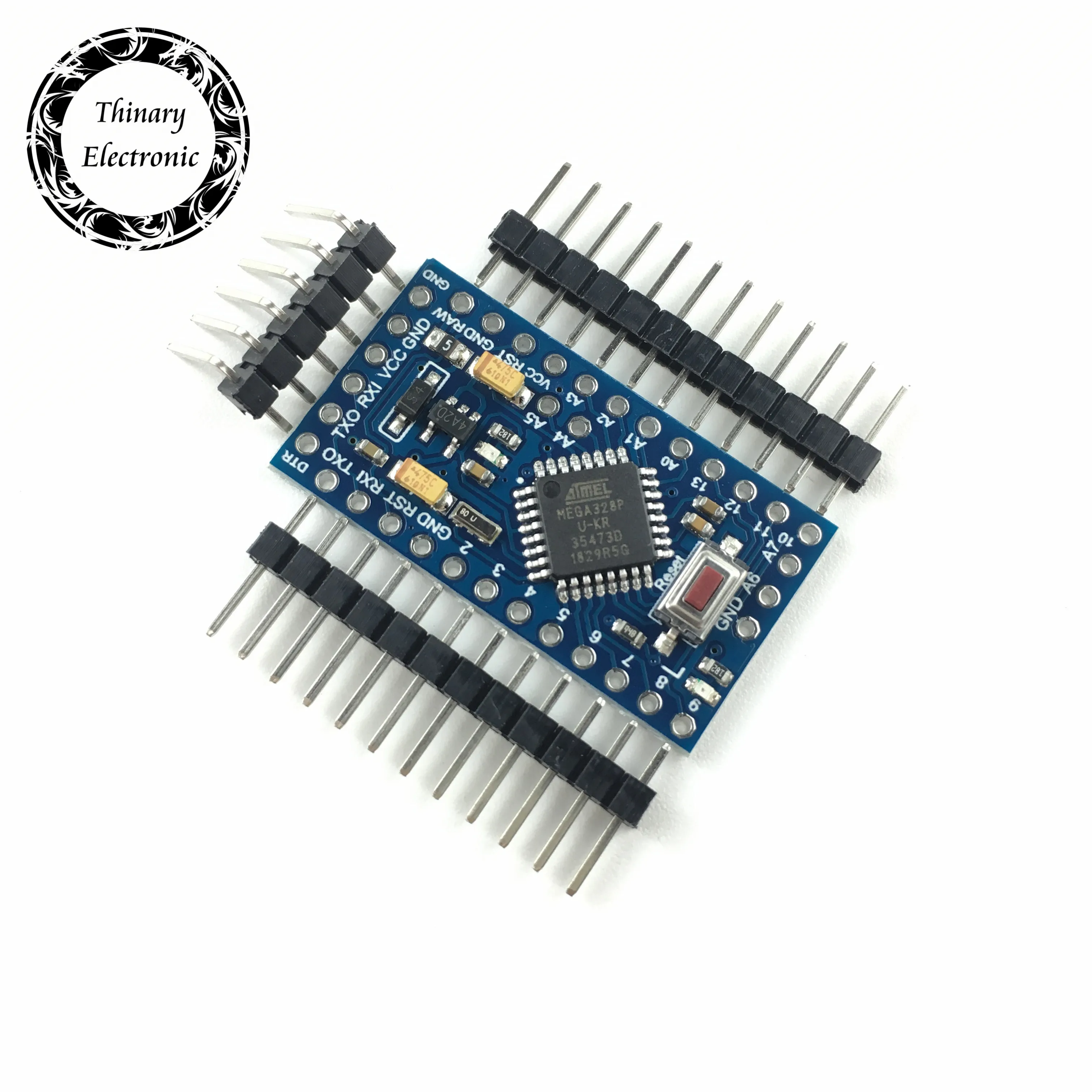 

Free shipping Pro Mini 328 Mini 5V/16M ATMEGA328 ATMEGA328P-AU 5V/16MHz for Arduino Pro mini Atmega328P 5V 16Mhz