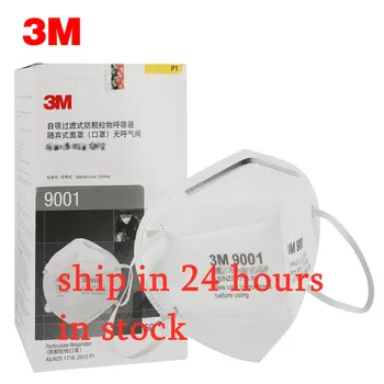 

50Pcs/box 3M 9001Safety Mask PM2.5 Smog Haze Dustproof Safe Protect Anti-Dust Outdoor