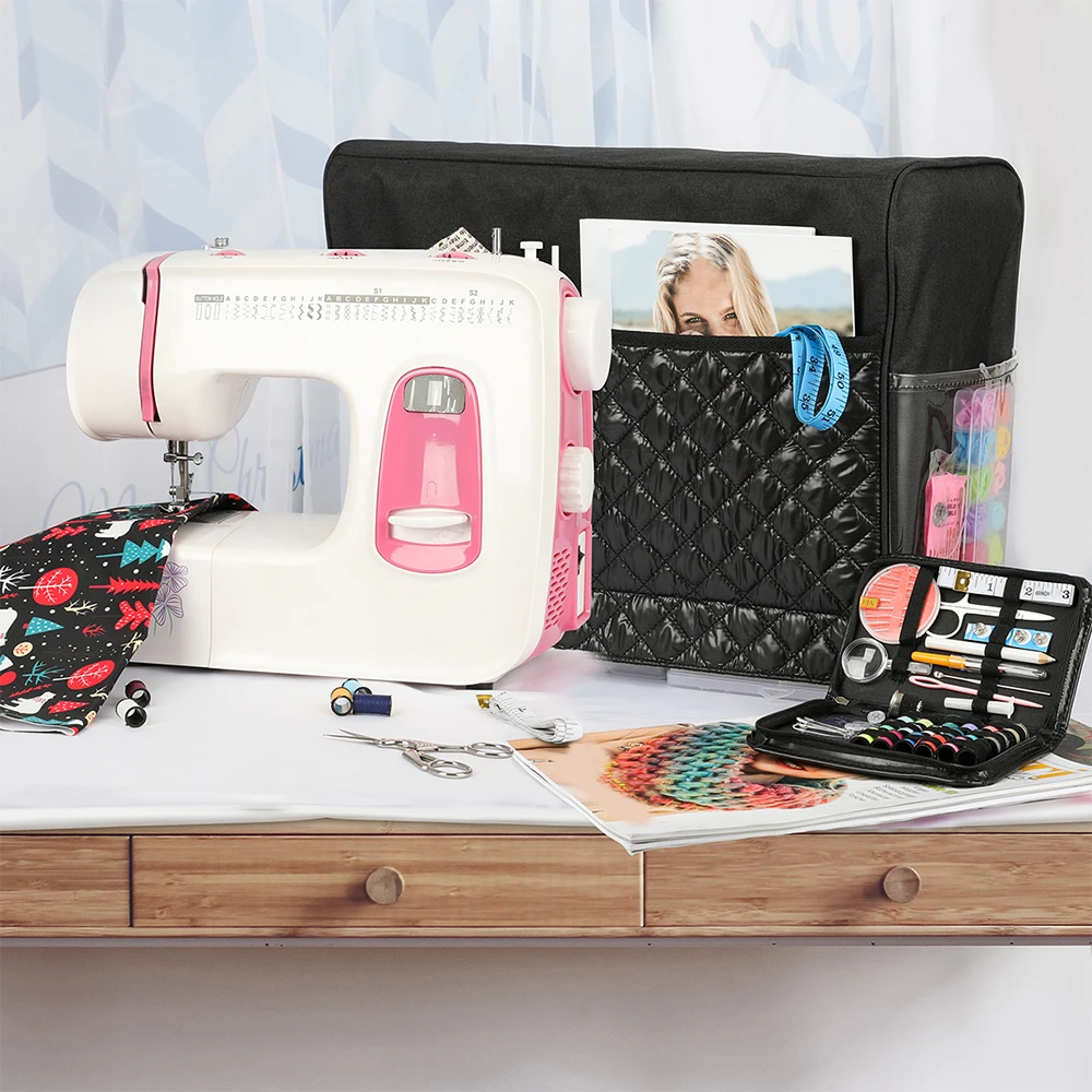 

Yarn Storage Bag Sewing Machine Bag Large Capacity Waterproof Oxford Cloth Storage Pockets Easy Carring Accessories