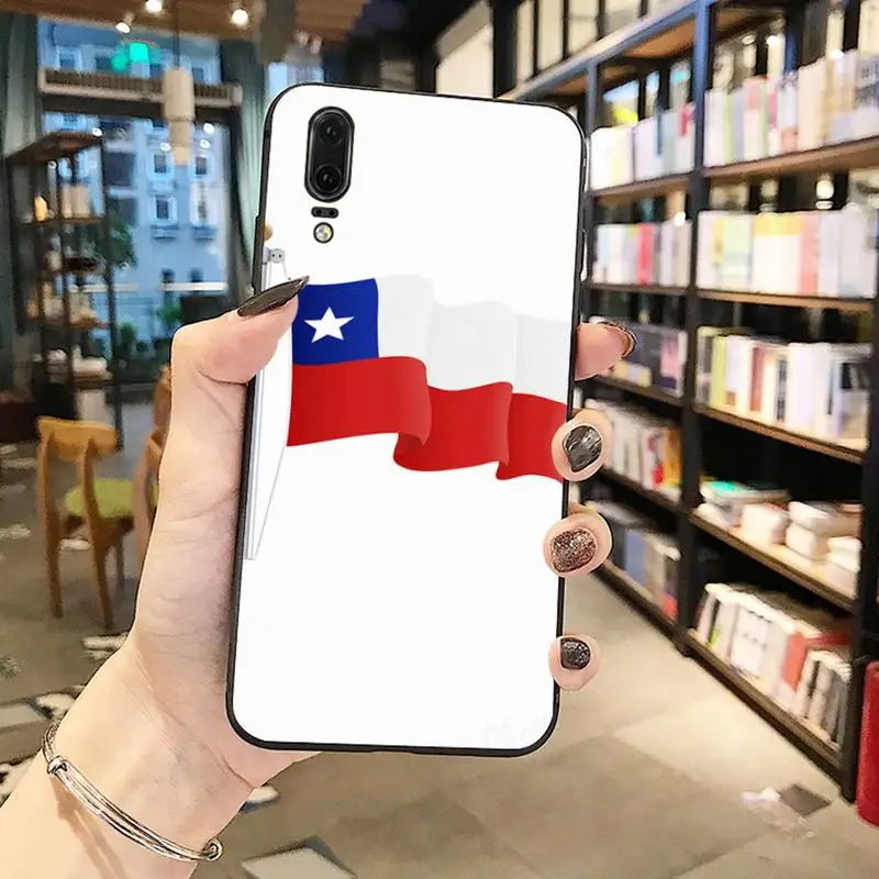 cute phone cases huawei Quốc Gia Chile CL Chile Grungy Cờ Ốp Lưng Điện Thoại Funda Cho Huawei P9 P10 P20 P30 Lite 2016 2017 2019 Plus pro P Thông Minh phone case for huawei Cases For Huawei