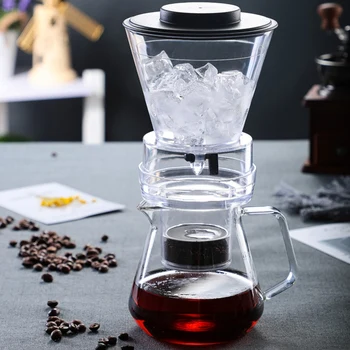 

500Ml Drip Coffee Maker Ice Drops High Borosilicate Glass PP Material