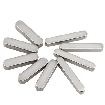 

5pc Parallel Key GB1096 M3 M4 M5 M6 Square Rectangular Keys A2 Stainless Steel Dowel Drive Shaft A Type Flat Key L=12-30mm