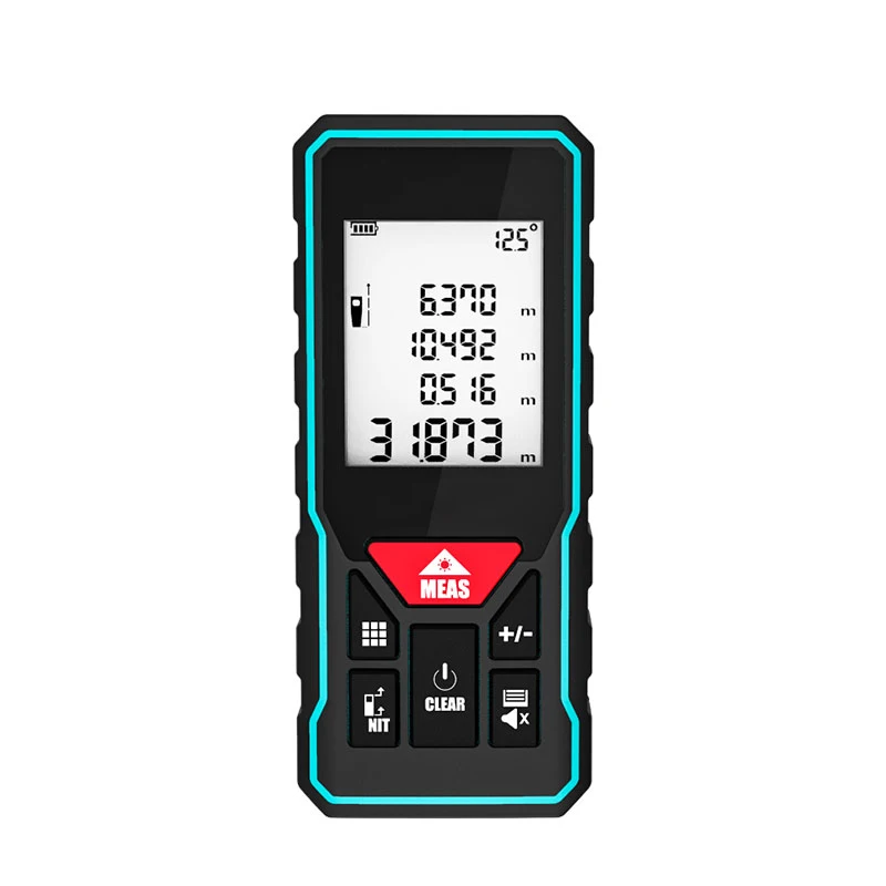 Mileseey S2 40M Laser Distance Meter Rangefinder Measuring Blue Accuracy 2mm Maximum Area/volume Tester Tool