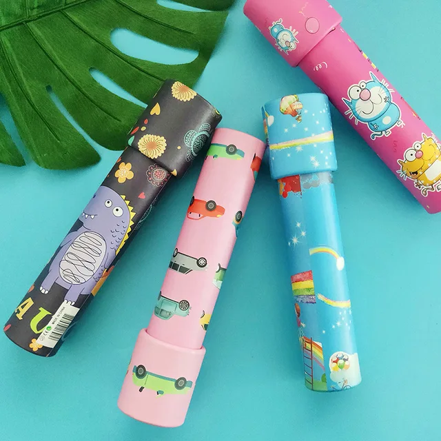 Montessori Rotating Kaleidoscope Imaginative Cartoon Prince Children Interactive Logical Magic Classic Educational Toys for Kids 4