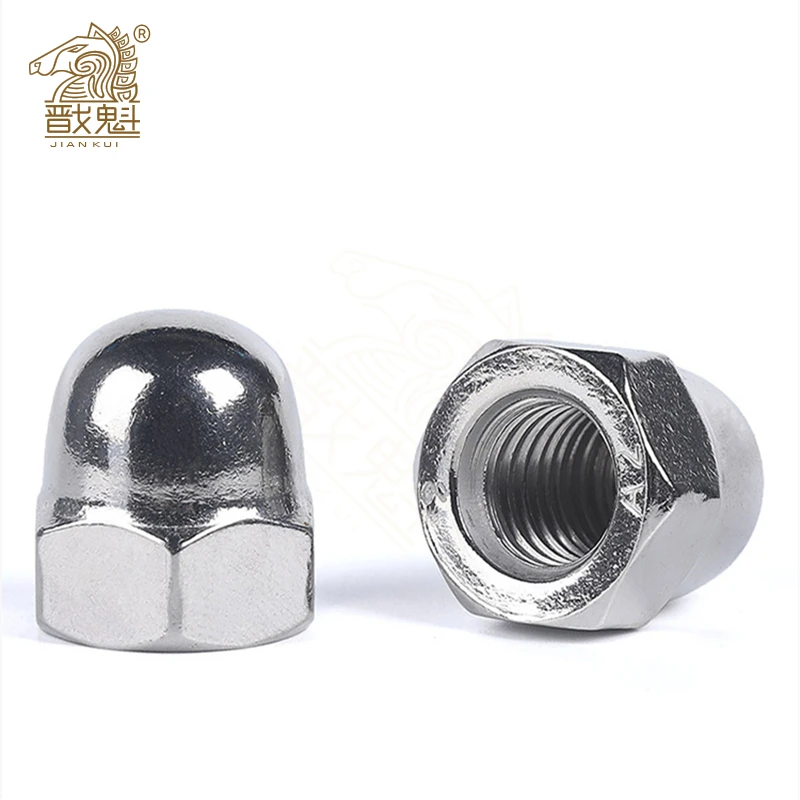 5/50pcs Acorn Cap Nut M3 M4 M5 M6 M8 M10 M12 M14 M16 M18 Stainless Steel Decorative Cap Nuts Caps Covers DIN1587