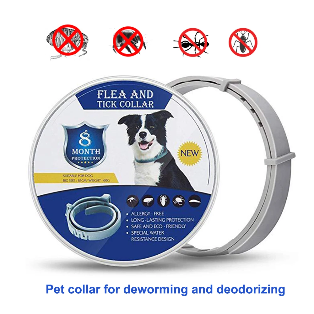 Adjustable Pet Collars for Small Dogs Cat Pest Control Dog Deworming Collar Anti-Insect Guard Flea and Tick Pets Supplies | Дом и сад