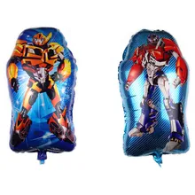 Стиль большая ОСА Оптимус Прайм МО qi qiu мультфильм Алюминиевая фольга шар оптом вечерние украшения