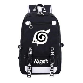 

Anime Naruto Uzumaki Uchiha Sasuke Cosplay Backpack Student School Shoulder Bag Teentagers Casual Travel Laptop Rucksack Gift