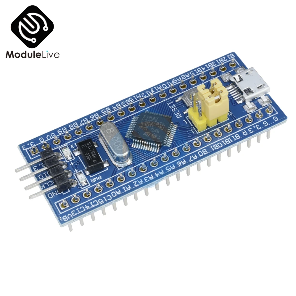 STM32F103C8T6 STM32F103C8T6 ARM ST-Link V2 мини Минимальная плата разработки системы STM8 STM32 Simulator модуль загрузки для Arduino инструменты - Цвет: STM32F103C8T6
