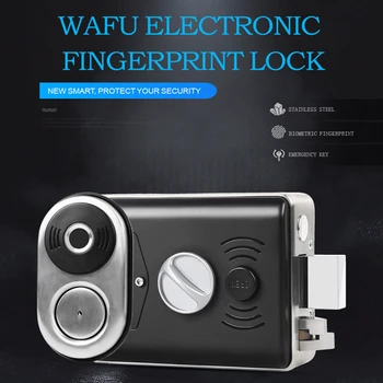 

Door Entry Home Office Low Power Multifunction Electronic Portable Smart Fingerprint Lock Mini Anti Theft Villa Intelligent