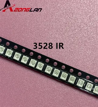 

200pcs/LOT IR 3528 SMD LED 850nm Infrared led diode Night Vision smt light diode 3.5*2.8*1.9mm
