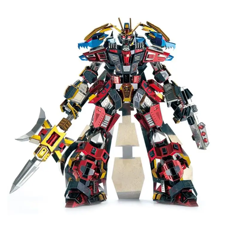 

Child God War Simulation Model Toy Stainless Iron Action Figure for Boy Children Model Building Kits Creative Holiday Gift