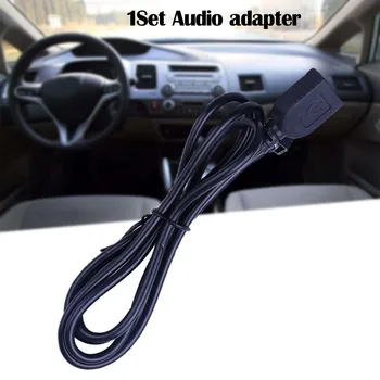 

USB AUX Cable Adapter Audio Media Music Interface For Honda Geshitu/ Civic Car Accessories Auto Products #PY10