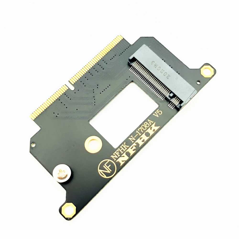A1708 NVME адаптер для Macbook NVMe PCI Express PCIE к M.2 SSD N-1708A Pro Retina 13 &quotA1708 2016 2017 | Компьютеры и