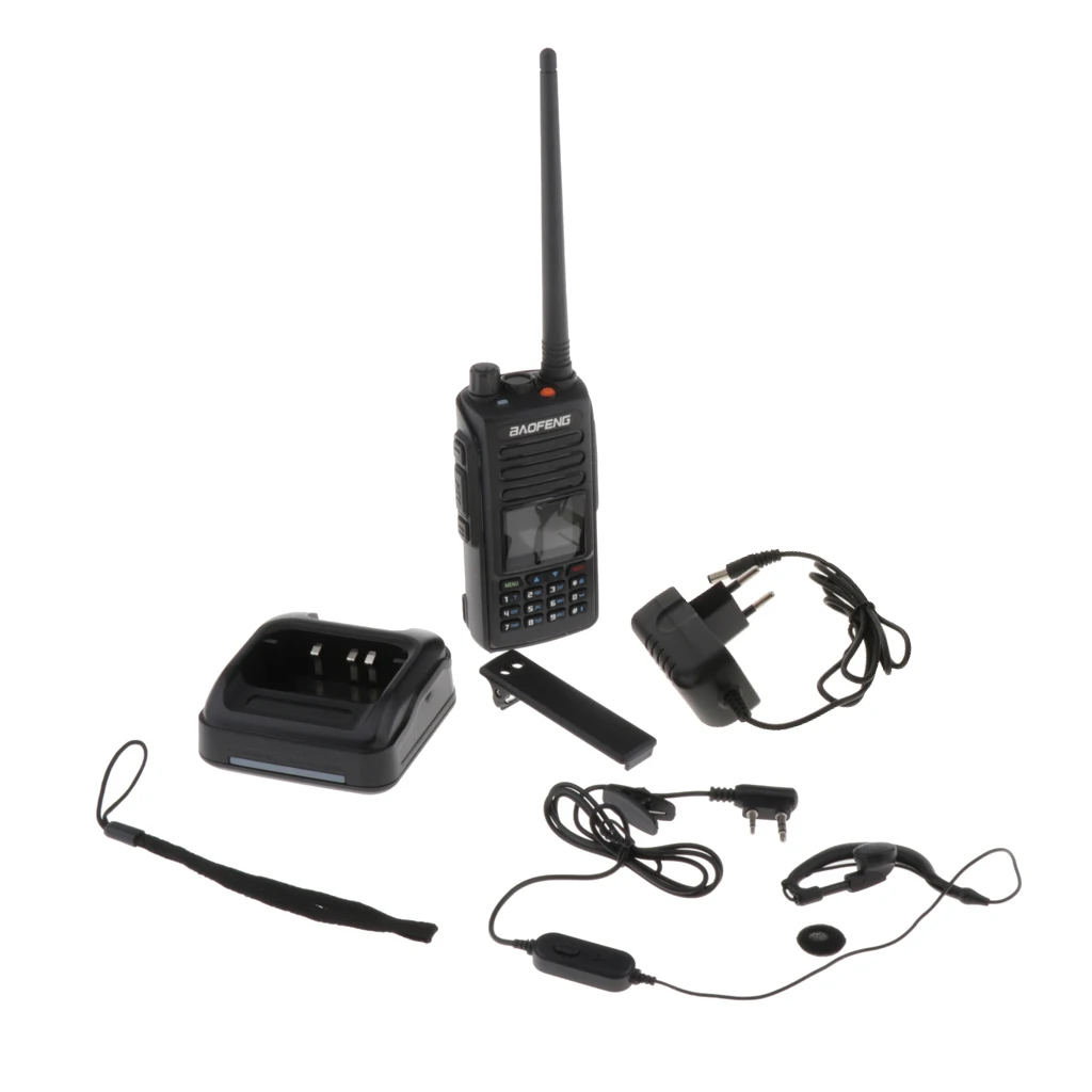 BAOFENG DM-1702 gps цифровой аналоговый DMR двухсторонний радиоприемник Walkie Talkie EU Plug 2019 Новинка