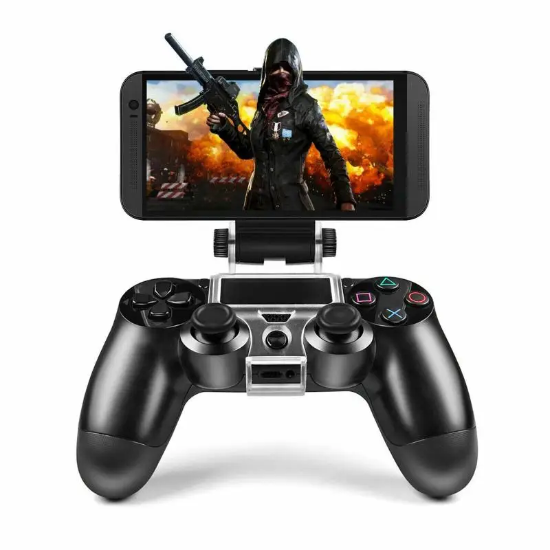 

For PS4 Controller Mobile Smart Phone Clamp Clip Mount Holder For PlayStation 4 Holder Mount Bracket Stand Fit IPhone For PUBG