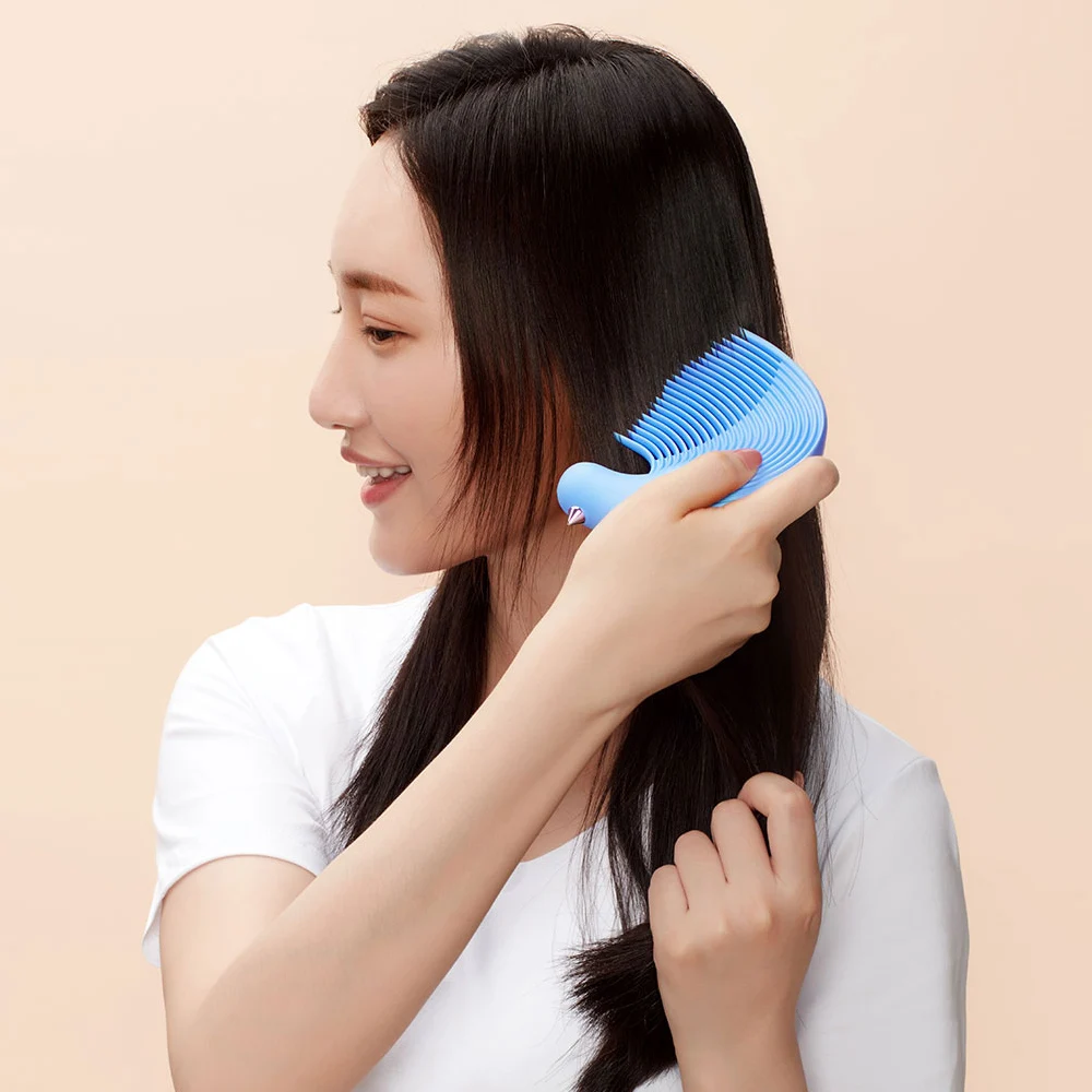 Xiaomi YIYOHOME расческа компактная расческа в форме птицы d в форме птицы расческа Антистатическая широкая зубная расческа для волос для женщин и мужчин домашнее украшение