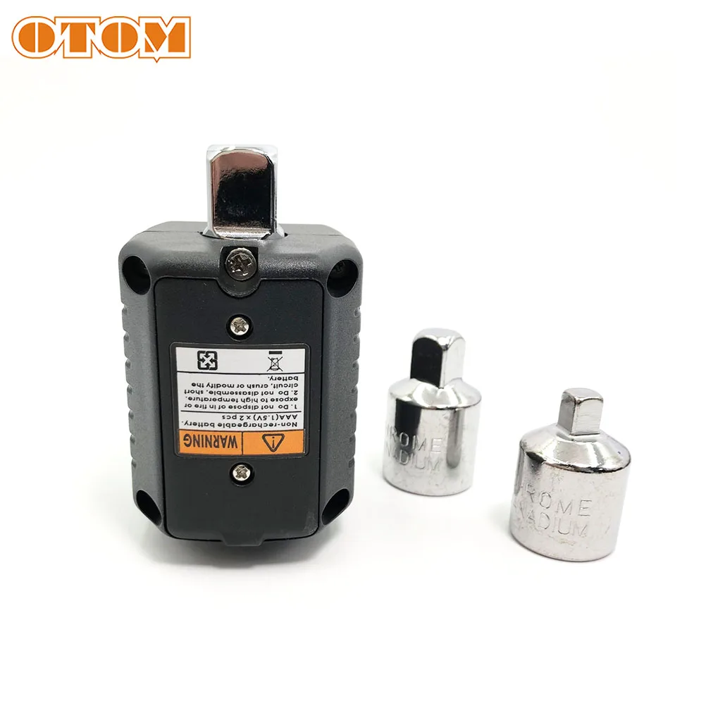 OTOM WRG4 -200S Digital Torque Wrench 1/2" Adjustable Measurement Adapter With Buzzer And LED Flash Notification Car Repair Tool