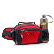 Поясная походная сумка поясная сумка спортивная уличная большая емкость на молнии для спортзала Беговая сумка Спортивная бутылка для воды держатель для скалолазания