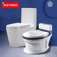 Inodoro portátil para bebé recién nacido, asiento de entrenamiento ergonómico, orinal con cojín suave, multifunción