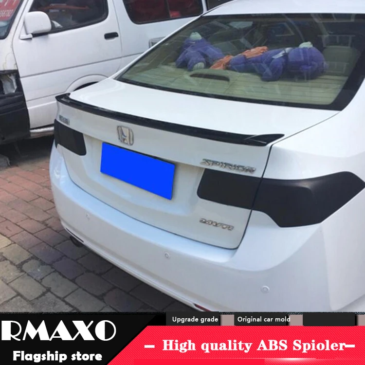 Спойлер для HONDA Spirior acura TSX 2008-2013 высококачественный материал ABS заднее крыло