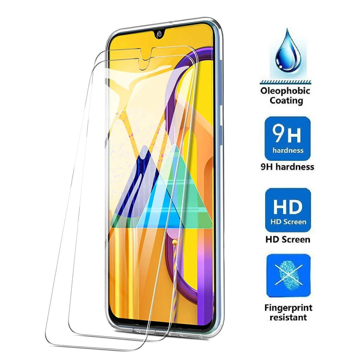 Per Samsung Galaxy M21S Vetro Per Samsung A51 Vetro Temperato Per Samsung A51 A71 A31 A10 A30 A50 S M31S M21S Vetro