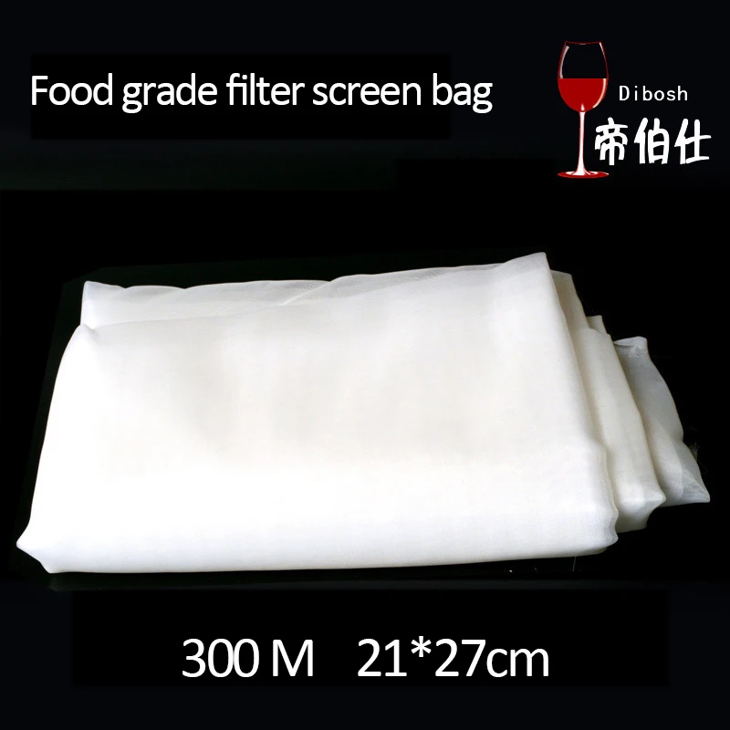 Mesh bag wine filter food grade 300 mesh for home brewing making used juice Filter screen | Дом и сад